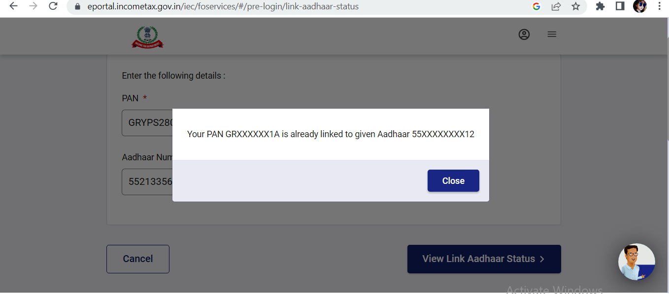 How to Link Pan card with Aadhaar - Online step by step easily