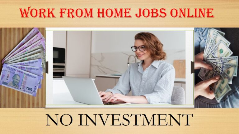 Work From Home Jobs Opportunity